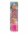 Barbie pop blondine goedkoop roze jurkje speelgoed