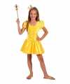 Geel prinsessen verkleed jurkje goedkoop voor meisjes