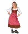 Oktoberfest lange tiroler jurk