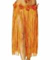 Oranje hawaii jurkje goedkoop bloemen