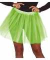 Petticoat tutu verkleed jurkje lime groen 40 cm goedkoop voor dames