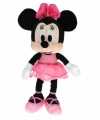 Pluche minnie mouse knuffel ballerina goedkoop roze jurkje 40 cm