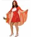 Roodkapje jurkje goedkoop cape